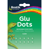 <font color=006633>$22/pd</font><BR>Bostik Glu Dots<br>Removable Sticky Dots<BR>寶貼萬用膠[透明圓點]