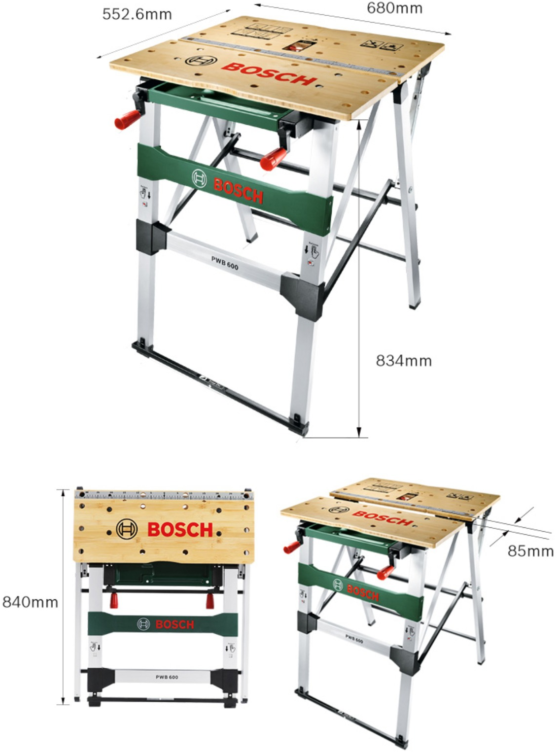 Quick set-up Work Bench PWB 600 摺疊式多功能工作桌-天下文儀有限公司 (OfficeShopping.com.hk)