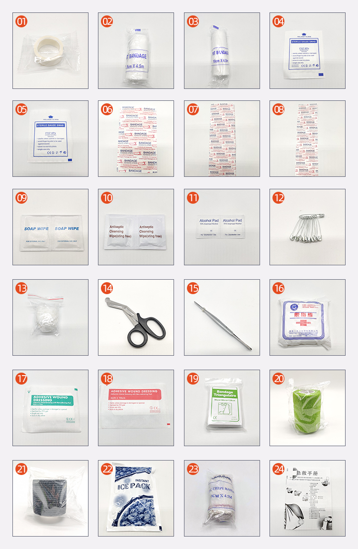Portable First Aid Kit with First Aid Accessories 手提急救箱連急救用品-天下文儀有限公司 ...