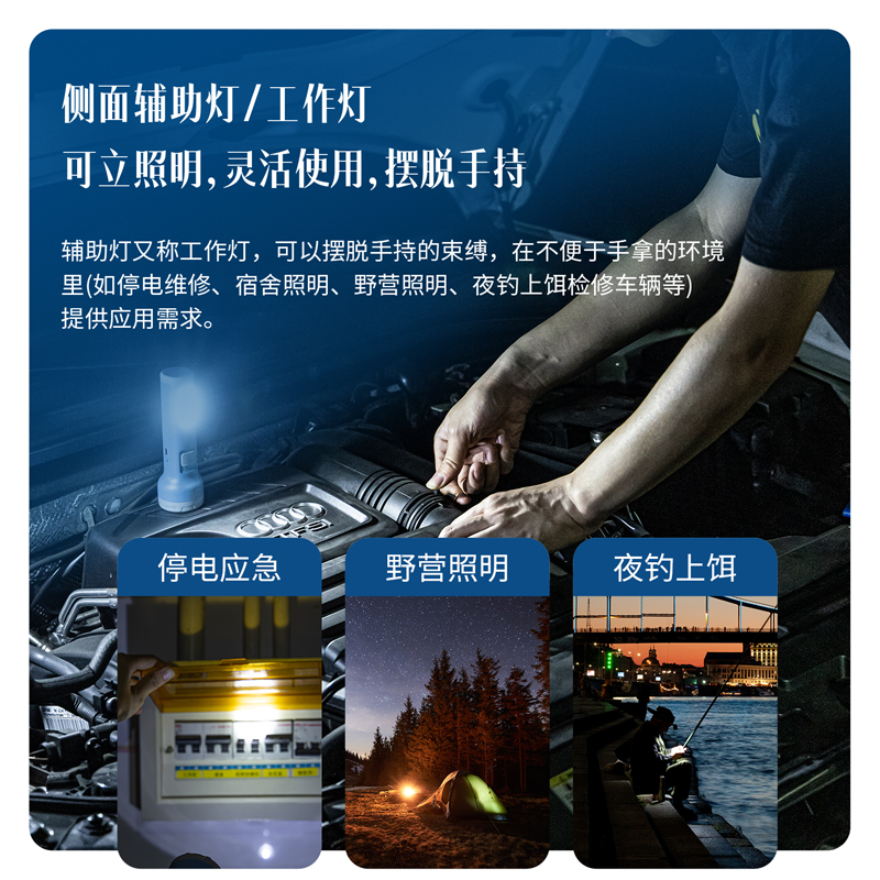 LED Flashlight 3662A 充電式手電筒-天下文儀有限公司 (OfficeShopping.com.hk)