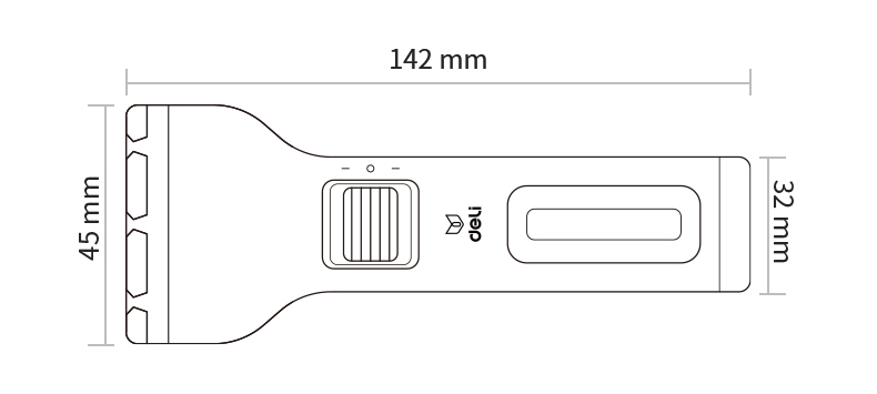 LED Flashlight 3662A 充電式手電筒-天下文儀有限公司 (OfficeShopping.com.hk)