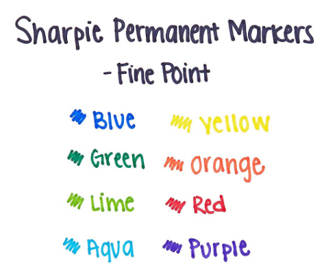 Sharpie 多用途筆 [Fine Point]­ -天下文儀有限公司 (OfficeShopping.com.hk)