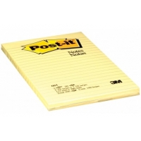 <font color=006633>$55/pd</font><BR>3M™ Post-it® Lined Note<br>報事貼黃色有行便條紙<BR>[5x8"] 663