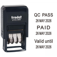 <font color=006633>$180/pc</font><BR>Trodat Printy 4850<BR>訂造回墨日子印