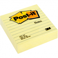 <font color=006633>$60/pd</font><BR>3M™ Post-it® Lined Note<br>報事貼黃色有行便條紙<BR>[4x4"] 675-YL