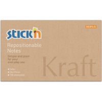 <font color=006633>$6.5/pd</font><BR>Stick'N Kraft Notes<br>牛皮紙便條紙 [3x5"]<br>21640