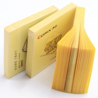 <font color=006633>$4.5/pd</font><BR>Comix 黃色便條紙<BR>(3x3"/76x76mm)