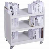 <font color=006633>$1200/pc</font><BR>三層雙面護邊圖書車