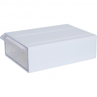<font color=006633>$110/pc</font><BR>A4 白色膠殼文件櫃<BR>[1層]