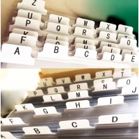 <font color=006633>$50/bx </font><BR>硬質塑膠索引標籤<BR>[空白]