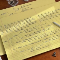 <font color=006633>$25/bk</font><BR>A3 橫綫單行簿<BR>[白色/黃色]
